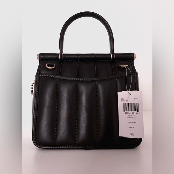 COACH Willis Top Handle 18 With Quilting - Picture 6 of 9